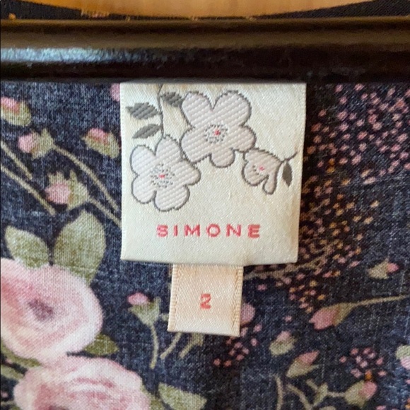 Simone floral button down dress - Picture 4 of 6